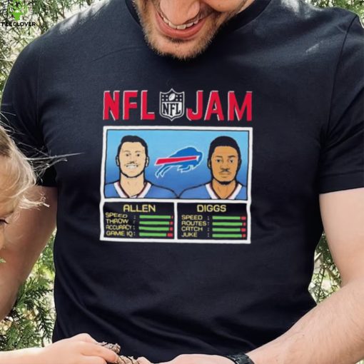 Buffalo Bills Josh Allen And Stefon Diggs NFL Jam T hoodie, sweater, longsleeve, shirt v-neck, t-shirt