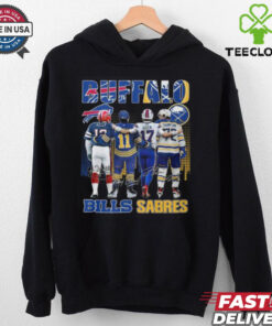Buffalo Bills Josh Allen Jim Kelly Buffalo Sabres Gilbert Perreault Tage Thompson T Shirt