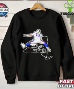 Buffalo Bills Josh Allen New York’s only quaterback hurdle shirt