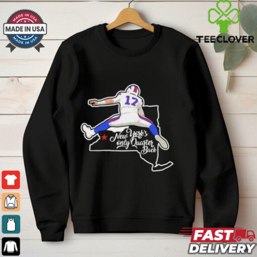 Buffalo Bills Josh Allen New York’s only quaterback hurdle shirt