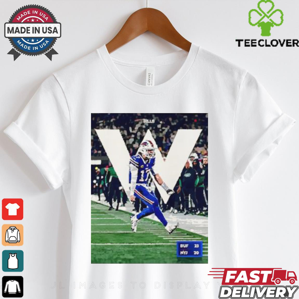 Buffalo Bills Josh Allen Win score 23 – 20 picture shirt Buffalo Bills Josh Allen Win score 23 – 20 picture shirt