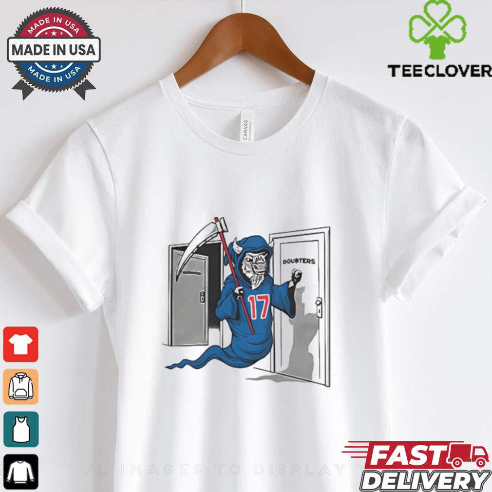 Buffalo Bills Josh Allen death is coming doubters shirt Buffalo Bills Josh Allen death is coming doubters shirt