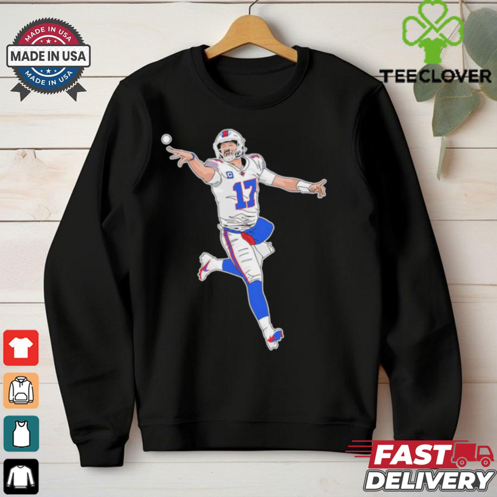 Buffalo Bills Josh Allen star rose cartoon shirt Buffalo Bills Josh Allen star rose cartoon shirt
