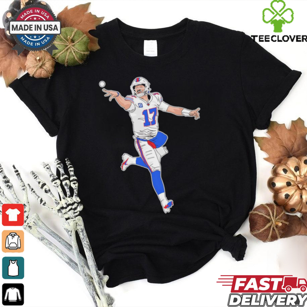 Buffalo Bills Josh Allen star rose cartoon shirt Buffalo Bills Josh Allen star rose cartoon shirt