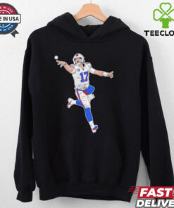 Buffalo Bills Josh Allen star rose cartoon shirt