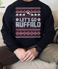Buffalo Bills Let’s Go Buffalo Christmas Ugly Sweatshirt