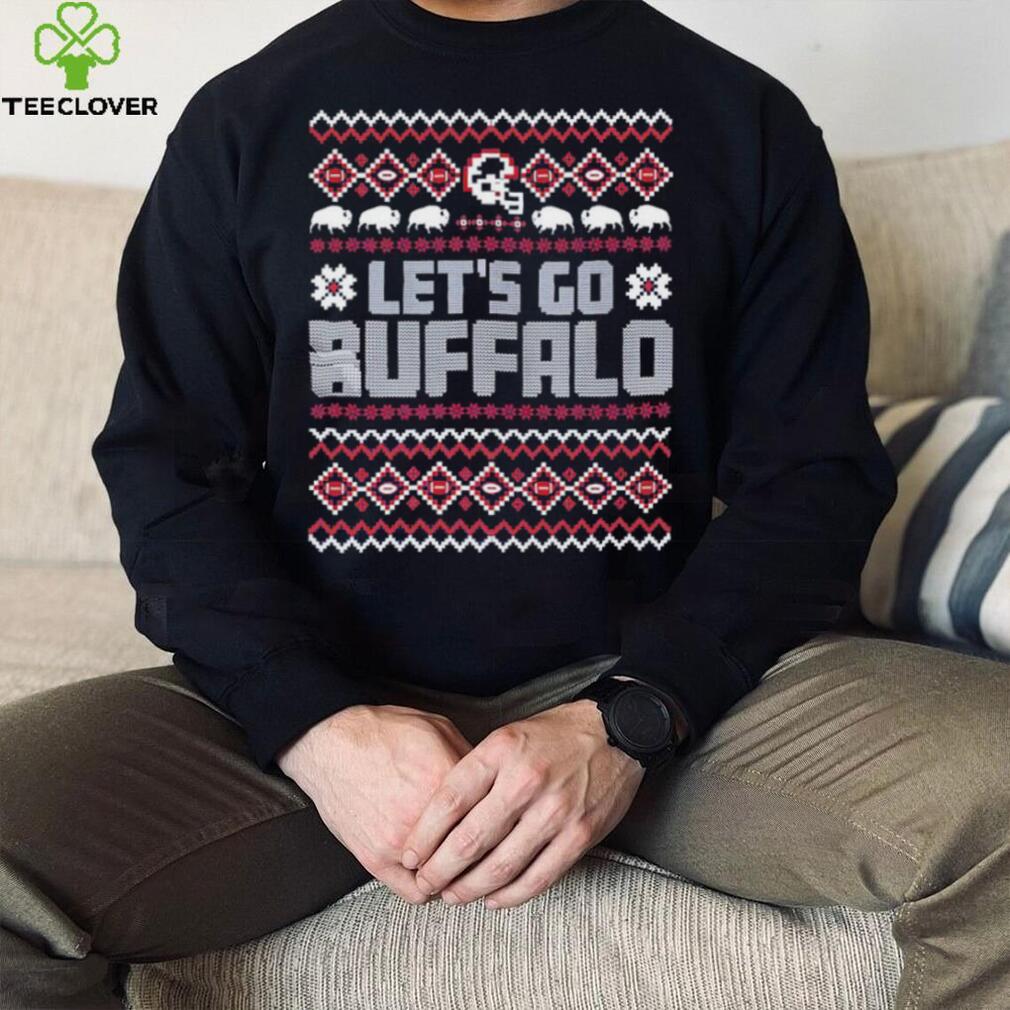 Buffalo Bills Let’s Go Buffalo Christmas Ugly Sweatshirt Buffalo Bills Let’s Go Buffalo Christmas Ugly Sweatshirt
