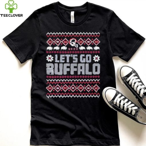 Buffalo Bills Let’s Go Buffalo Christmas Ugly Sweatshirt