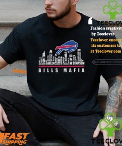 Buffalo Bills Mafia The Bronx Skyline Players Name 2024 Shirt
