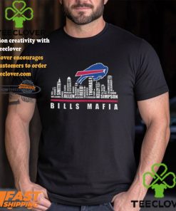 Buffalo Bills Mafia The Bronx Skyline Players Name 2024 Shirt