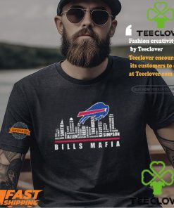 Buffalo Bills Mafia The Bronx Skyline Players Name 2024 Shirt