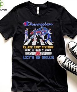 Buffalo Bills Member Street Champion 4x AFC east division 2023 let’s go bills shirt