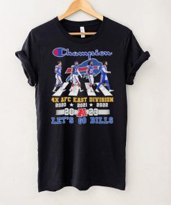Buffalo Bills Member Street Champion 4x AFC east division 2023 let’s go bills shirt