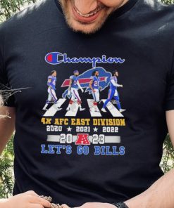 Buffalo Bills Member Street Champion 4x AFC east division 2023 let’s go bills shirt