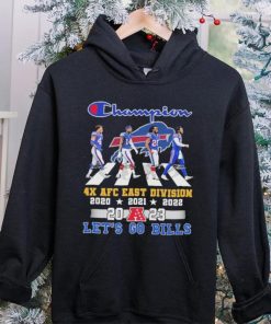Buffalo Bills Member Street Champion 4x AFC east division 2023 let’s go bills shirt