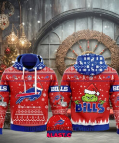 Buffalo Bills Merry Christmas Ugly Hoodie Sweatshirt