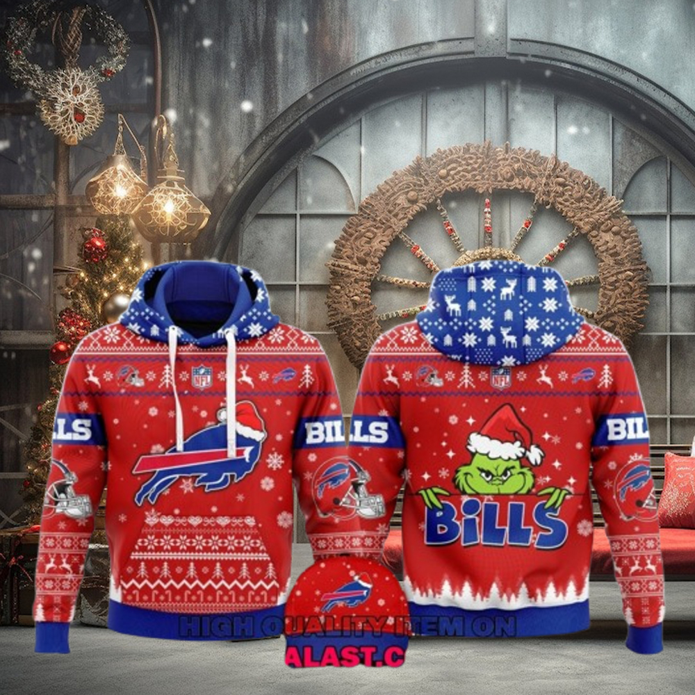 Buffalo Bills Merry Christmas Ugly Hoodie Sweatshirt Buffalo Bills Merry Christmas Ugly Hoodie Sweatshirt