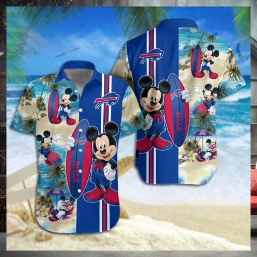 Buffalo Bills Mickey Mouse Hawaiian Shirt