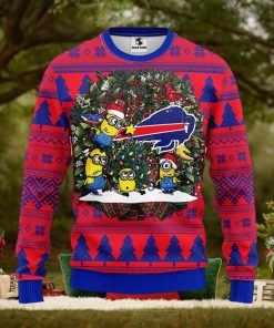 Buffalo Bills Minion Christmas Ugly Sweater