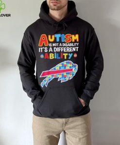 Buffalo Bills NFL Autism Is Not A Disability Shirt