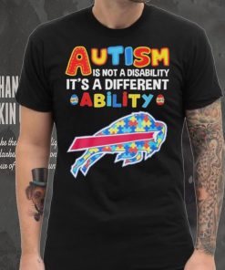 Buffalo Bills NFL Autism Is Not A Disability Shirt