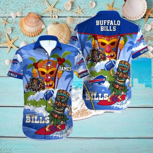 Buffalo Bills NFL Custom Name Hawaiian Shirt For Men And Women Style Gift For Real Fans