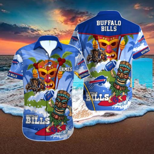 Buffalo Bills NFL Custom Name Hawaiian Shirt For Men And Women Style Gift For Real Fans