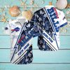 Buffalo Bills Hawaiian Shirt Pharaoh Skull Wolf Flower Buffalo Bills Gift
