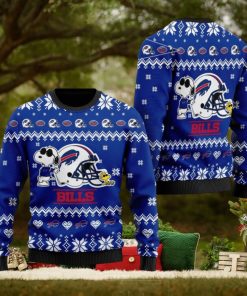 Buffalo Bills NFL Cute The Snoopy Show Football Helmet Ugly Christmas Sweater