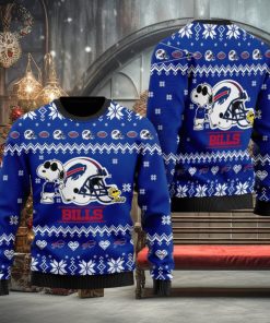 Buffalo Bills NFL Cute The Snoopy Show Football Helmet Ugly Christmas Sweater