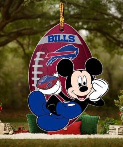 Buffalo Bills NFL Disney Mickey Mouse Xmas Gifts For Fans Personalized Christmas Tree Decorations Ornament