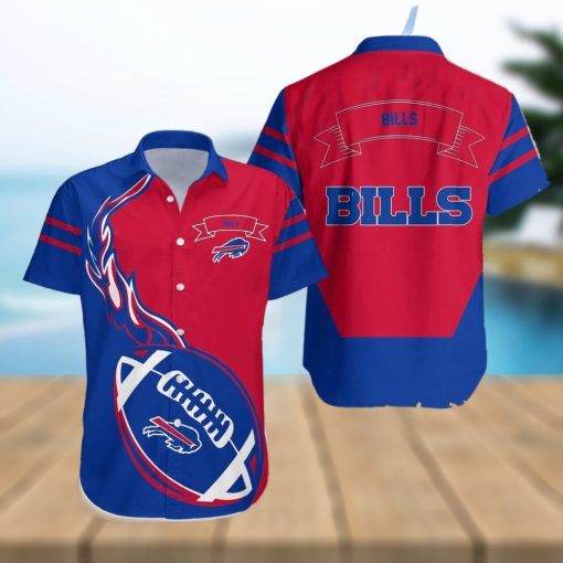 Buffalo Bills NFL Flame Ball Hawaiian Shirt For Fans