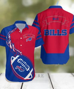 Buffalo Bills NFL Flame Ball Hawaiian Shirt For Fans
