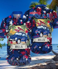 Buffalo Bills NFL Floral Full Printed Hawaiian Shirt