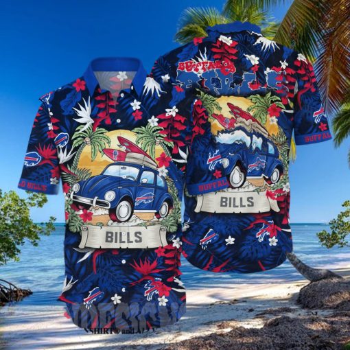 Buffalo Bills NFL Floral Full Printed Hawaiian Shirt