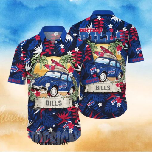 Buffalo Bills NFL Floral Full Printed Hawaiian Shirt