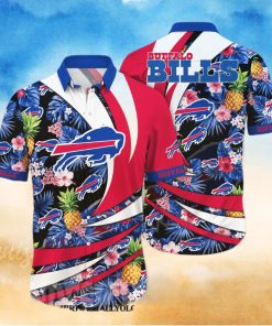Buffalo Bills NFL Flower 3D All Over Print Hawaiian Shirt