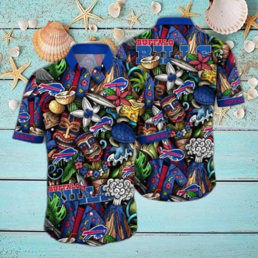 Buffalo Bills NFL Flower Hawaii Shirt And Tshirt For Fans, Custom Summer Football Shirts NA49896