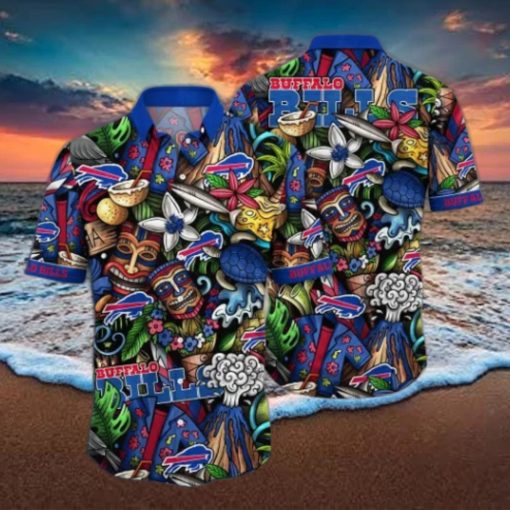 Buffalo Bills NFL Flower Hawaii Shirt And Tshirt For Fans, Custom Summer Football Shirts NA49896