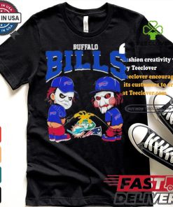 Buffalo Bills NFL Halloween Peeing Funny Shirt 3 Buffalo Bills NFL Halloween Peeing Funny Shirt