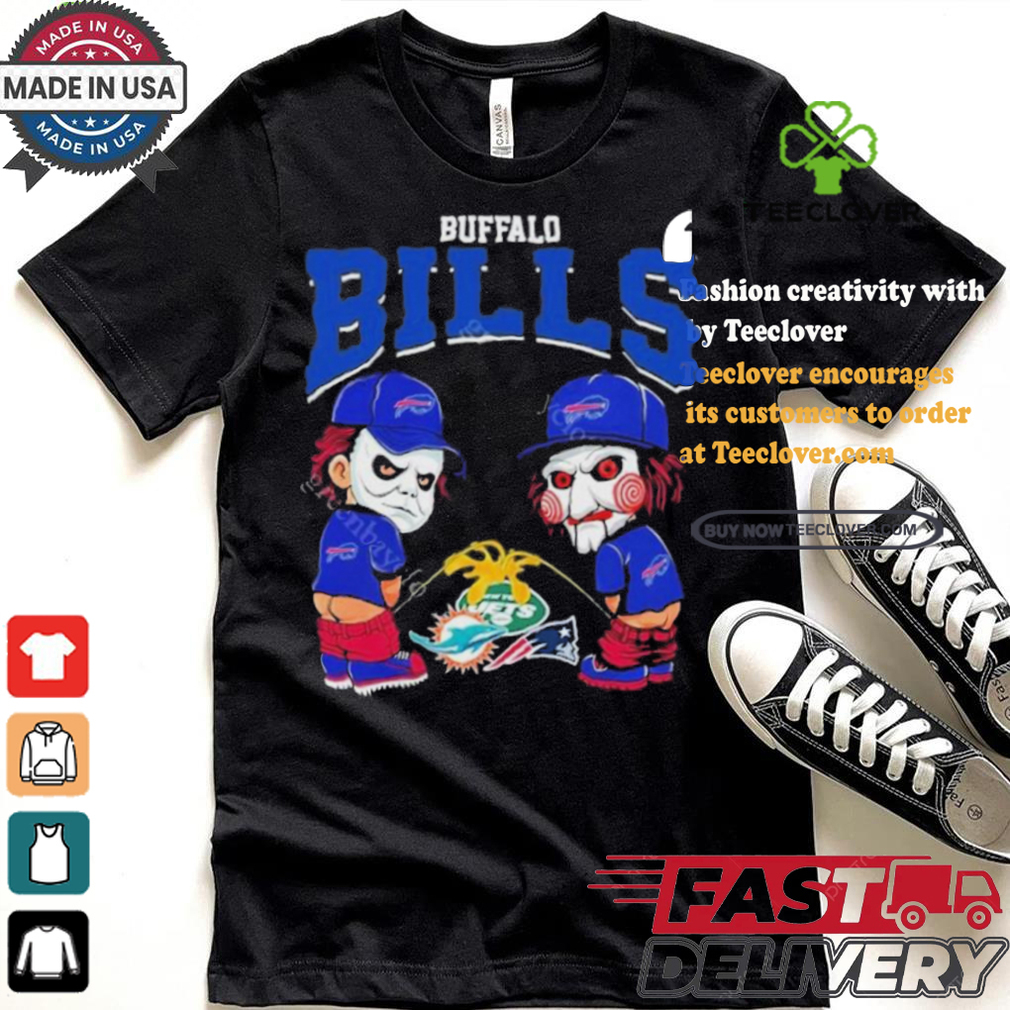 Buffalo Bills NFL Halloween Peeing Funny Shirt Buffalo Bills NFL Halloween Peeing Funny Shirt