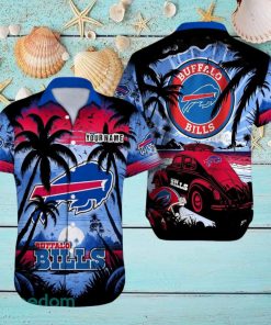 Buffalo Bills NFL Hawaii Shirt Custom Name Car Lover Design For Fans