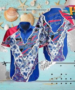 Buffalo Bills NFL Hawaii Shirt Floral Pattern Summer Hawaiian Shirt Best Fans