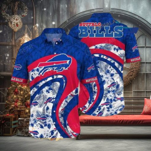 Buffalo Bills NFL Hawaii Shirt Floral Tropical Patterns Summer Hawaiian Shirt