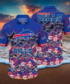 Buffalo Bills NFL Hawaiian Shirt Tropical Patterns 3D Beach Summer Gift For Fan