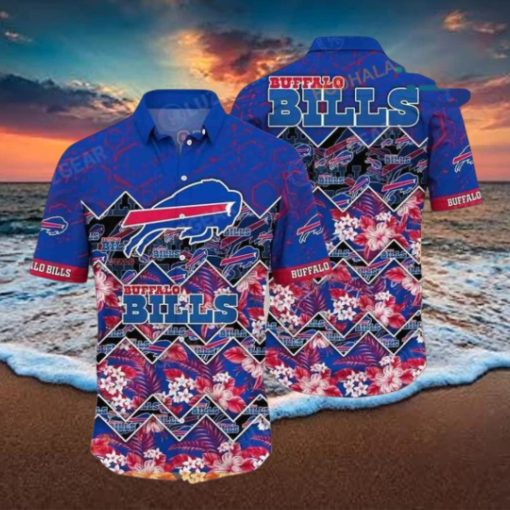 Buffalo Bills NFL Hawaiian Shirt Tropical Patterns 3D Beach Summer Gift For Fan