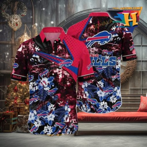 Buffalo Bills NFL Hawaiian Shirt Tropical Patterns Summer For Sports Fans NFL