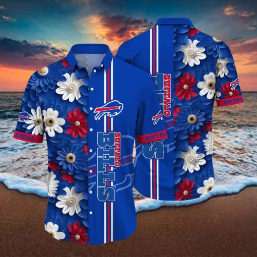 NFL Buffalo Bills Hawaiian Shirt Summer Vacation Gift, NFL