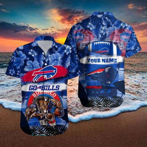 Buffalo Bills NFL Hawaiian hoodie, sweater, longsleeve, shirt v-neck, t-shirt Custom Name Summer Gift