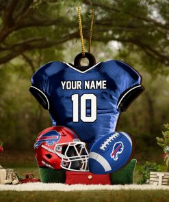 Buffalo Bills NFL Sport Ornament Custom Name And Number